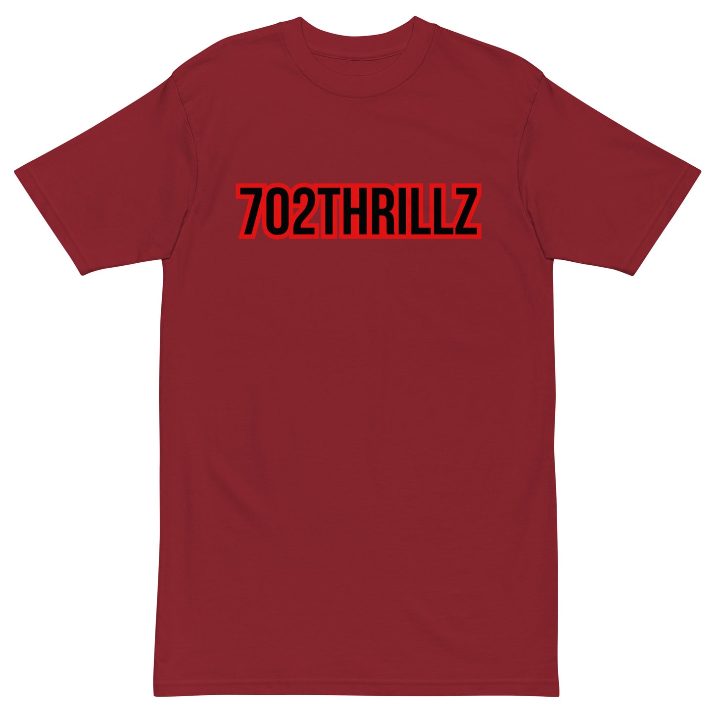 702 Thrillz Red Label - Premium Heavyweight Tee